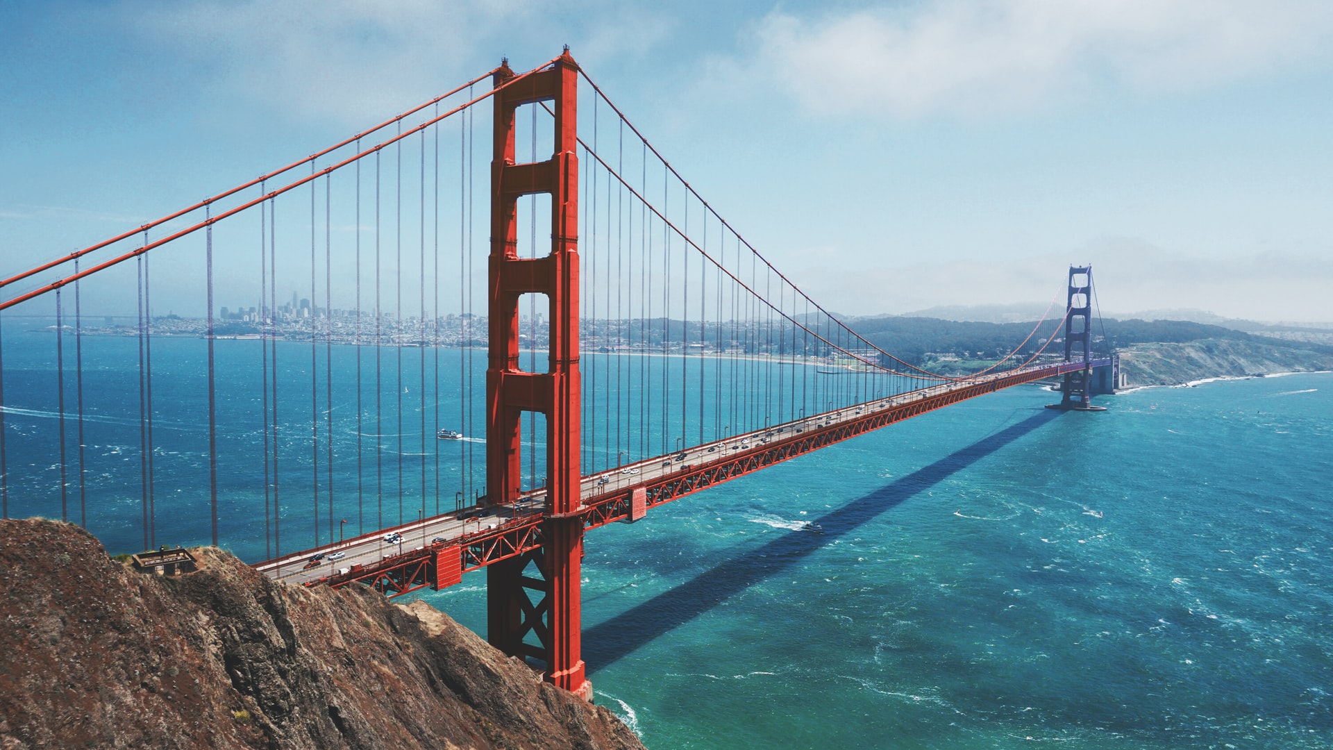 Golden Gate Bridge and the San Francisco Bay Area