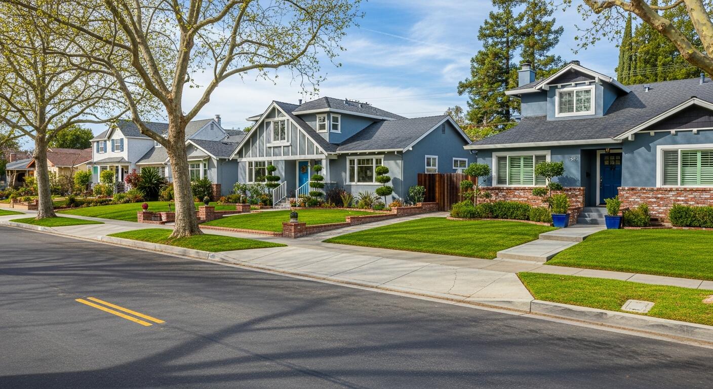 Castro Valley neighborhood street view